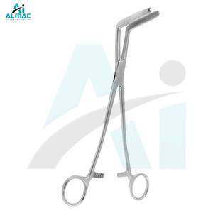 Forceps Wertheim Parametrium en acier de haute qualité ALMAC pour la chirurgie gynécologique avec une forte adhérence et une manipulation précise des tissus - Product Image 6