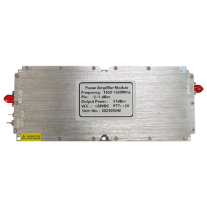 Hoogvermogen 120W 28V 5.8GHz 50dBm UAV-afschermende RF-versterkermodule met circulator-beveiligd ontwerp RF-versterker - Product Image 1