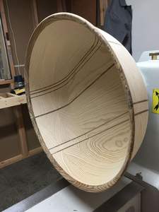 PARFAIT SOIN PARFAIT POLYVALENT ARTISANAT Bol à pâte en bois fait à la main pour fruits ou salades Vintage Ferme rustique de haute qualité - Product Image 5