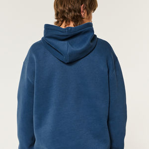 เสื้อฮู้ดดี้ผู้ชาย OEM รับสั่งทำโลโก้ เสื้อฮู้ดดี้แบบสวม Unisex ผ้า 350 GSM 80% ผ้าฝ้าย 20% โพลีเอสเตอร์ เสื้อฮู้ดดี้ผ้าฝ้ายเนื้อหนา - Product Image 4