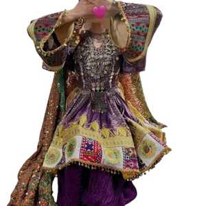 ชุดแต่งงานสไตล์อัฟกานิสถานแบบสั่งทำปี 2025 มีสีชมพูให้เลือก ชุดแต่งงานอัฟกันคูชีทำมือ ชุดราตรีสำหรับผู้หญิง - Product Image 1