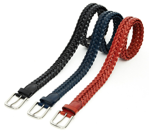 เข็มขัดหนังแท้ถักแบบใหม่ 100% สำหรับผู้หญิง - Product Image 3