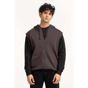 Chaleco de Punto Transpirable para Hombre, Estilo Casual Vintage con Logotipo Decorativo, para Otoño, Corte Regular, Hecho de Poliéster, Lana y Algodón - Product Image 2