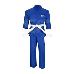 Traje de Karate kimono Jiujitsu con logotipo personalizado disponible en todos los tamaños Traje de Karate Premium diseñado para comodidad y fuerza - Product Image 1