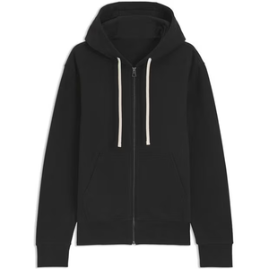 Plain Oversized <b>Hoodie</b> With <b>Zip</b> & <b>Pockets</b> Soft Cotton <b>Hoodie</b> For Comfortable Daily Wear Classic Pullover <b>Hoodie</b> For Men Unisex - Product Image 2