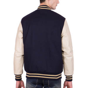 Veste universitaire brodée personnalisée pour hommes, veste en laine de type letterman, OEM, étiquette privée, vente en gros, écoles et équipes, veste universitaire - Product Image 3