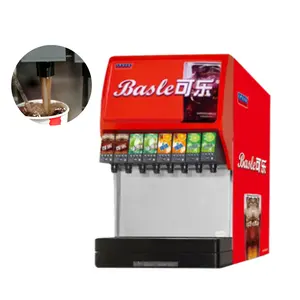 Electric post mix dispenser Automatic Soft Drink Dispenser Machine With 3/6Valves