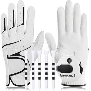 Conception unique Meilleure qualité Maximiser l'usure Logo blanc Gant Cabretta en cuir véritable Durable Respirant en peau de mouton professionnelle - Product Image 1