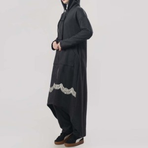 Islamic <b>Modest</b> Women's Knitted Hooded Sports Gym Active Wear Breathable Waterproof Winter <b>Sportswear</b> - Product Image 1