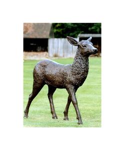 Sculpture animalière en fer forgé moderne de qualité supérieure, élégance rustique, accent de maison pour la décoration de jardin extérieur et la décoration intérieure vintage - Product Image 1