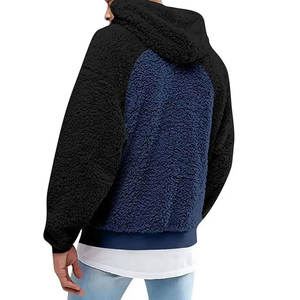 Personnalisable de haute qualité Hommes Oversize Pull à capuche Sherpa Polaire Sweat Street Wear Grande Taille Sherpa Polaire à capuche - Product Image 3