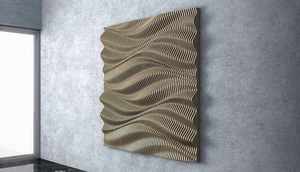 Decoración de Pared de Madera 3D Personalizada de Primera Calidad, Cabecera Paramétrica para Escenario e Interior - Product Image 3