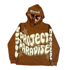 Sudadera con capucha lavada con ácido personalizada para hombre, estampado de algodón de rizo francés y suministro ODM de ajuste de gran tamaño para la temporada de invierno - Product Image 4