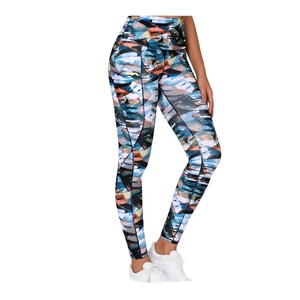 Custom Logo Mid Waist Women Gym Fitness Yoga <b>Leggings</b> Eco Friendly Breathable Anti-Bacterial <b>Knitted</b> Workout <b>Leggings</b> Cheap - Product Image 2