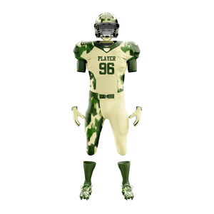 Equipo profesional desgaste uniforme de fútbol americano hecho a medida fútbol americano Jersey y pantalones cortos uniforme - Product Image 2