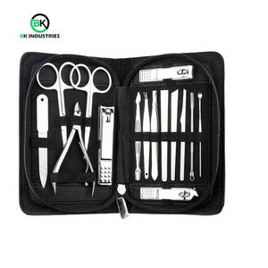 Ensemble d'instruments de pédicure professionnels en acier inoxydable pour le soin des pieds, kit d'outils de pédicure de haute qualité - Product Image 1