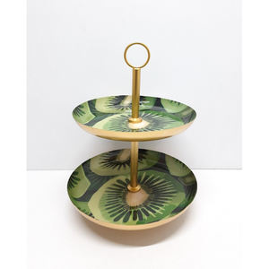 Présentoir à gâteaux personnalisé à 3 niveaux Meena Work en métal présentoir fait main pour mariages anniversaires fêtes outils à gâteaux - Product Image 3