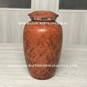 Contenedor de cenizas de cremación para adultos de calidad premium de aluminio con estampado de águila calva para restos de cenizas humanas Fabricante y exportador - Product Image 4