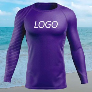 Camiseta de Compresión con Protección UPF 50+, Tacto Suave y Secado Rápido para Natación y Actividades Deportivas al Aire Libre - Product Image 1
