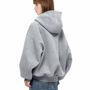 550G Lourd Automne et Hiver Hommes Manches Régulières Hoodies et Sweatshirts Oversize Loose Hoodie Zipper Full Zipper Coat hoodies - Product Image 2