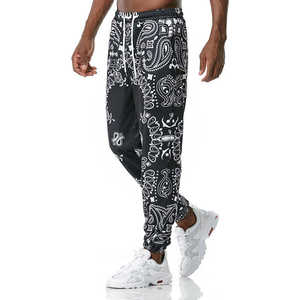Custom Midweight 100% Cotton <b>Canvas</b> Casual Men's Sweatpants Street for Mid Rise Flat Front Light Wash <b>Long</b> Pants - Product Image 3