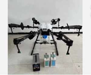 โดรนพ่นยาทางการเกษตร 4 แกน/6 แกน พร้อมรีโมทคอนโทรล วัสดุคาร์บอนไฟเบอร์ โดรนป้องกันพืชผล - Product Image 1