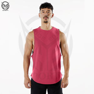 Ropa de Gimnasio, 100% Algodón, Ropa Deportiva Activa, Chaleco de Fitness, Camiseta sin Mangas para Entrenamiento Muscular para Hombre con Diferentes Diseños - Product Image 2
