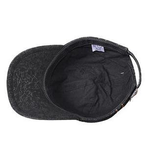 Chapeau d'hiver Hommes 100% Cuir véritable Daim gaufré Casquettes de baseball Hommes Loisirs Bec de canard Chapeaux Femmes Imprimé Léopard Mince Casquettes simples - Product Image 6