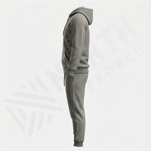 Conjunto Deportivo Personalizado con Cremallera para Hombre, Ropa Deportiva, Color Personalizado, Ajuste Cómodo y Relajado, Conjunto Deportivo con Cremallera Completa para Hombre - Product Image 3