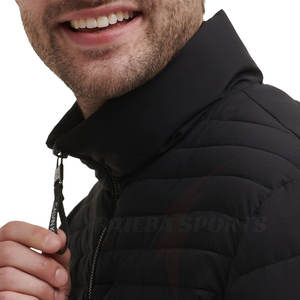 Blouson matelassé imperméable et respirant de haute qualité pour homme, style streetwear, en toile, décontracté pour l'hiver 2026 - Product Image 5