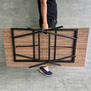 ARGON Minimalist Design 120x60cm <b>Folding</b> <b>Desk</b> Plywood Foldable <b>Desk</b> with 120x60cm Model SPD68198 - Product Image 6