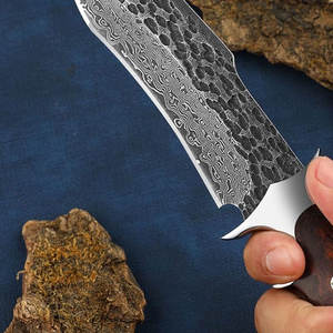 Professional Damascus Steel Tracker <b>Knife</b> Outdoor Camping Bushcraft Hunting <b>Knife</b> Handmade Damascus Steel Tracker <b>Knife</b> - Product Image 4