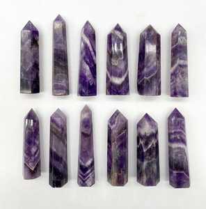La mejor piedra preciosa de cristal artesanal de cuarzo, torre de amatista curativa, a la venta obelisco, torre de amatista de piedras preciosas, venta al por mayor, torre de cristal - Product Image 2