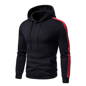 Vente en gros OEM de haute qualité logo personnalisé pull uni surdimensionné hommes sweats à capuche & sweat-shirt sweats à capuche personnalisés - Product Image 2