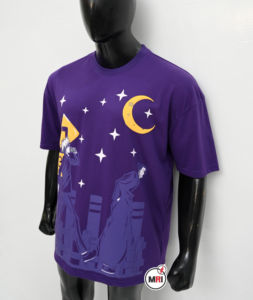 Camiseta holgada de verano de Hip-hop para hombre con logotipo de impresión Digital personalizado de alta calidad, camiseta gráfica de algodón de verano para hombre - Product Image 3