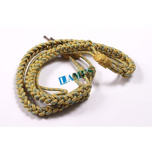 Personalizado Hombro Derecho Plata Aiguillette Francés Lingotes Alambre Honor Guardia Vestido Cordones Aiguillette Cordones - Product Image 6