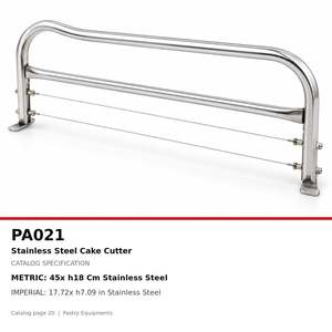 ฟิดา เครื่องตัดเค้กสแตนเลส 45 ซม. - Product Image 4