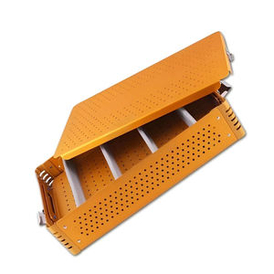 Plateau de stérilisation réutilisable en acier inoxydable double couche certifié CE conforme à la norme ISO 13485:2016 Classe I pour instruments chirurgicaux - Product Image 5