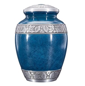 Urna de cremación personalizada de gran calidad, de aluminio Meena Metal, mesa de diseño personalizado impresa, urna de cremación decorativa para adultos, buen regalo - Product Image 2