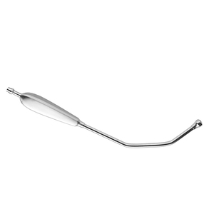 Debakey, instrumento de succión Manual, grado médico, acero inoxidable, grado quirúrgico, ML, mango hueco, 12,5-32cm, trabajo curvo, 5mm, MOL - Product Image 1