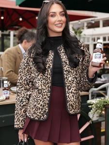 Sudadera con capucha delgada de longitud media cálida de invierno para mujer, Parkas con cremallera, chaqueta acolchada de manga larga, Color sólido hecho de algodón de piel de oveja - Product Image 6