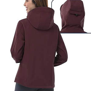 2025 nouveau Design Offre Spéciale vente en gros Vintage hiver Denim fermeture éclair solide avant étanche col montant veste Softshell - Product Image 2