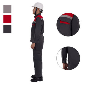 Trajes de trabajo de diseño personalizado, uniforme personalizado, ropa de trabajo informal, chaqueta de soldador para mujer, pantalones de chándal de carga, ropa de seguridad reflectante - Product Image 2