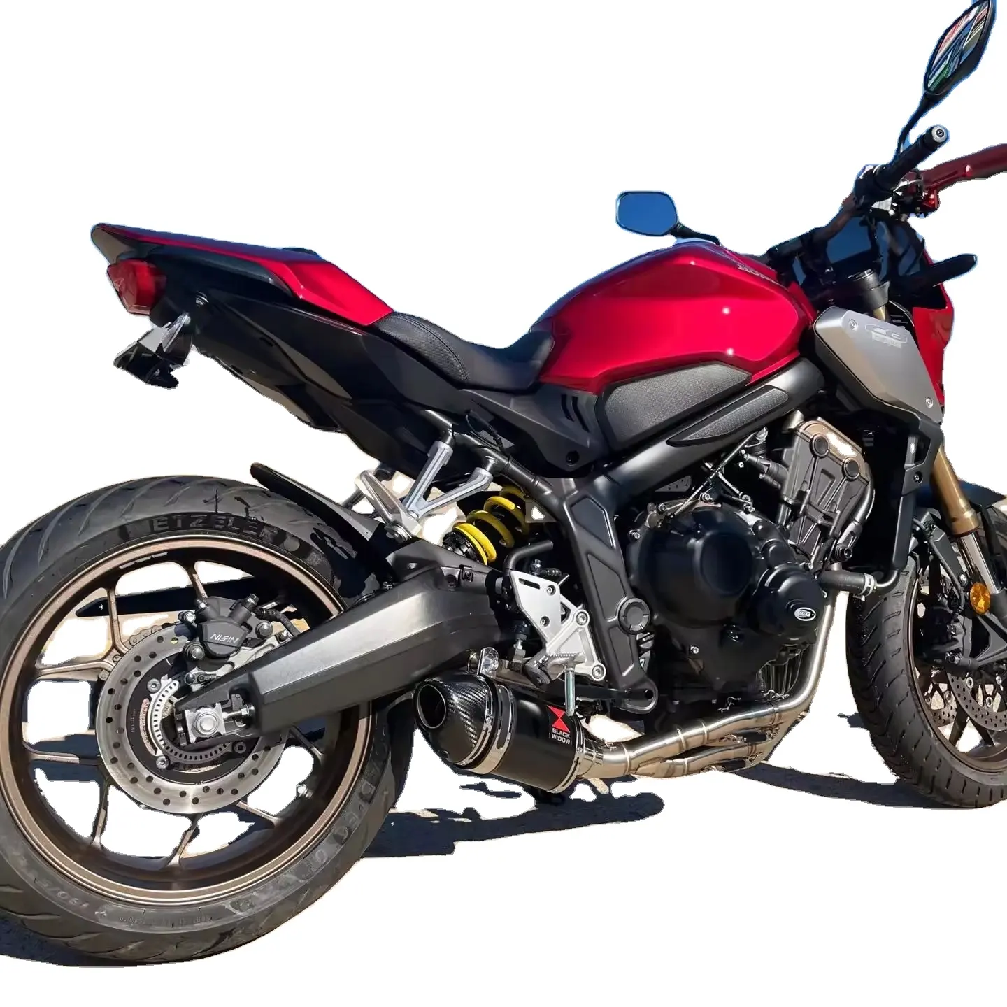 뜨거운 판매 SCI 2024 새로 오토바이 650CC CB650R ABS 철저히 검사