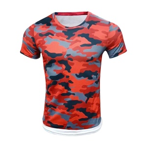 Brand Custom Logo <b>tshirt</b> 180gsm 100% Cotton Seamless Crew Neck Slim Fit Sports <b>Plain</b> Blank Tee Shirt T Shirt For Men - Product Image 3