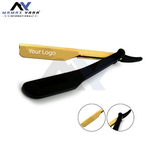 Navaja de Afeitar Recta Slide Barber para Hombre, Navaja Tradicional de Una Sola Hoja para un Afeitado Profesional y una Forma Precisa de la Barba - Product Image 1