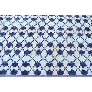 พรมวินเทจขนาด 4.1x9.2 ฟุต พรมตุรกี พรมลายพรางสีขาว - Product Image 5
