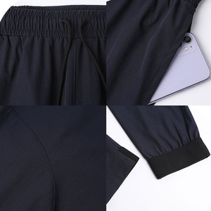 Pantalon de survêtement baggy gris pour homme Pantalon de sport surdimensionné Pantalon de streetwear taille haute pour l'hiver - Product Image 5