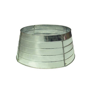 Support d'arbre de Noël en métal galvanisé et accessoires de collier décoratifs fabriqués aux États-Unis - Product Image 1