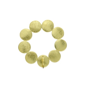 Pendientes Huggie y Chandelier de Latón Chapado en Oro Hechos a Mano, Diseño Étnico Vintage Geométrico con Perlas y Diamantes para Fiestas - Product Image 2